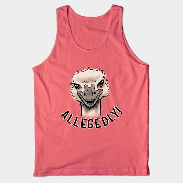 Allegedly Tank Top by Digart